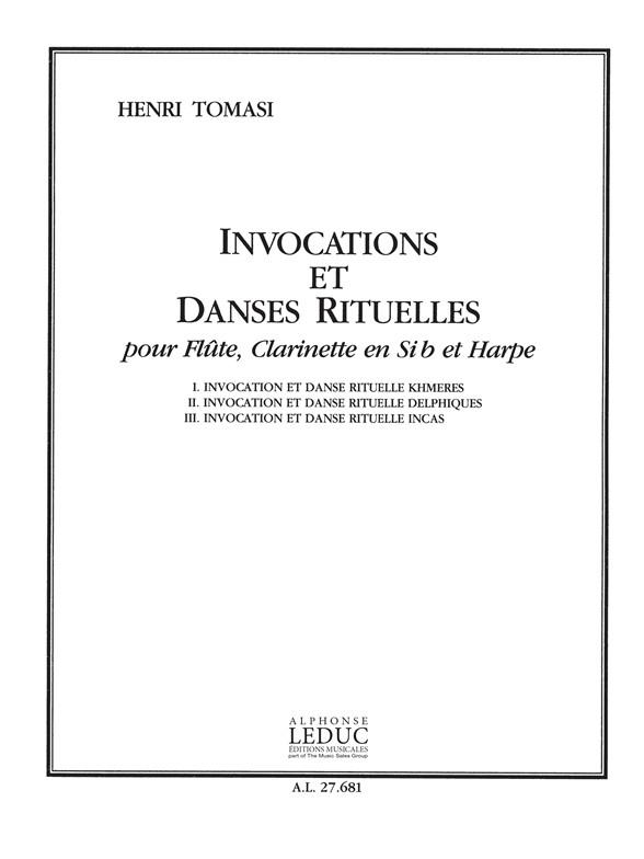 Henri Tomasi: Invocations et Danses rituelles (Trio - Mixed)