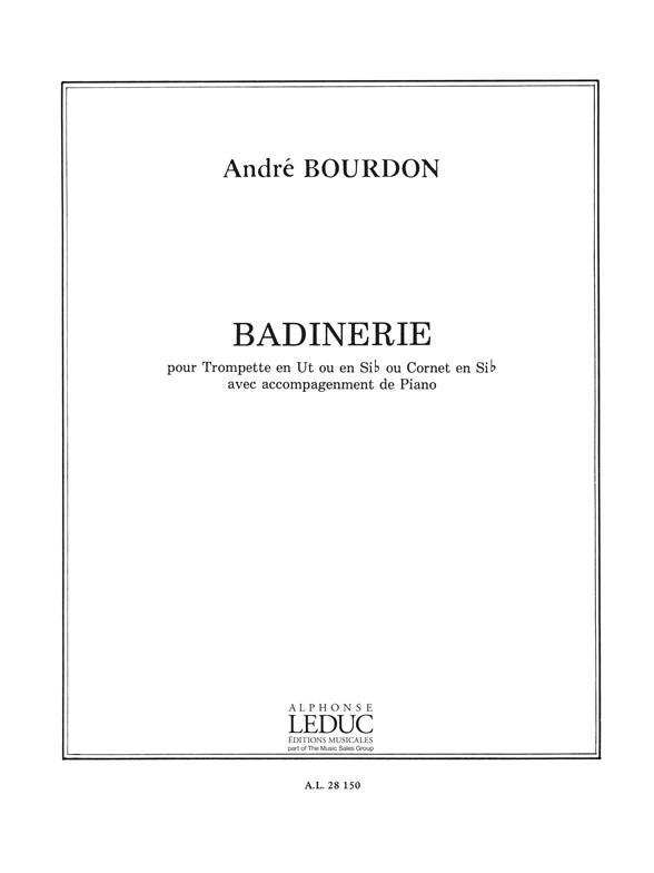 André Bourdon: Badinerie (Trumpet & Piano)