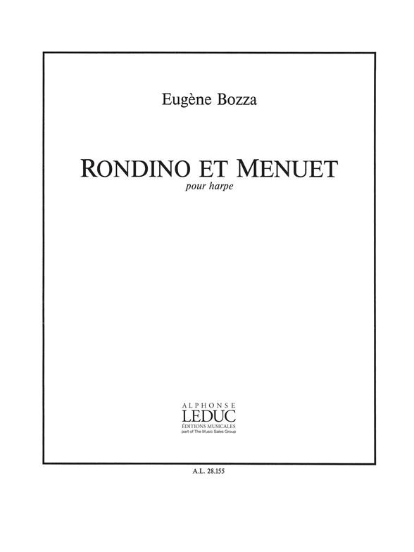 Eugène Bozza: Rondino et Menuet (Harp solo)