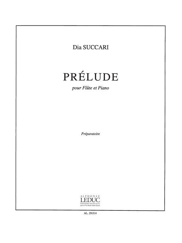 Dia Succari: Prélude (Flute & Piano)