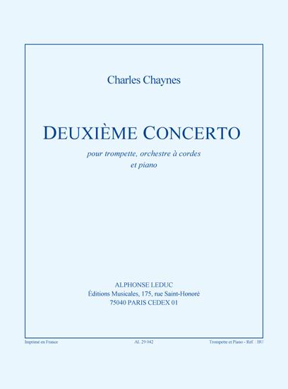 Charles Chaynes: Concerto No.2 (Trumpet & Piano)