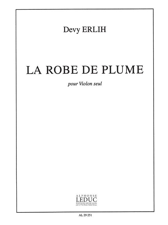 Devy Erlih: La Robe de Plume (Violin solo)