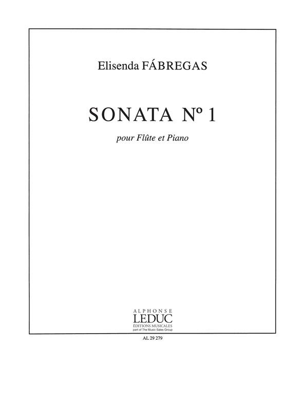 Elisenda Fábregas: Sonata No.1 (Flute & Piano)