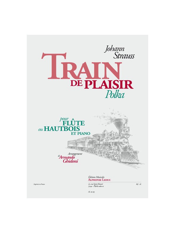 Johann Baptist II Strauss: Train de Plaisir (Flute & Piano)