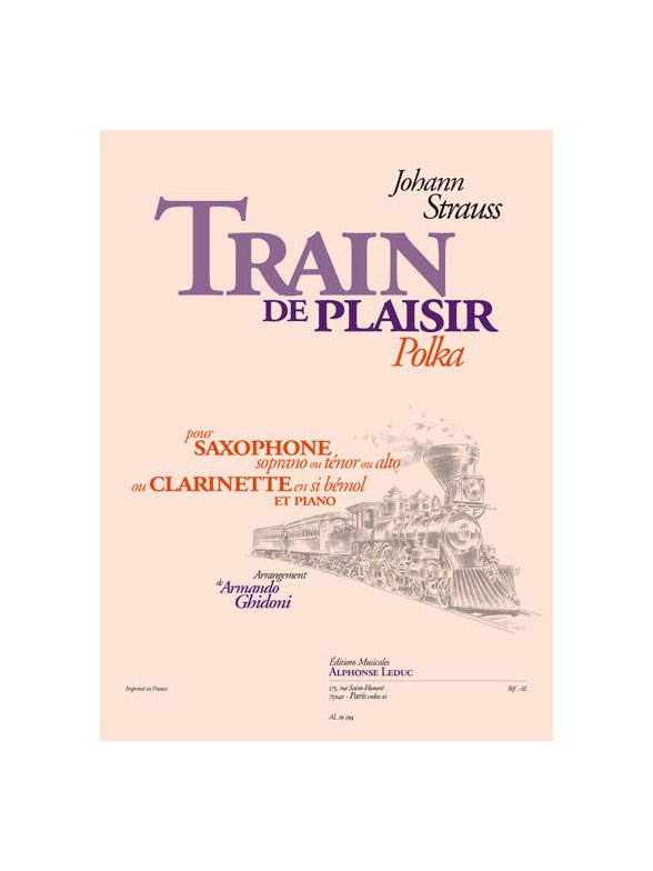 Johann Baptist II Strauss: Train de Plaisir (Clarinet & Piano)