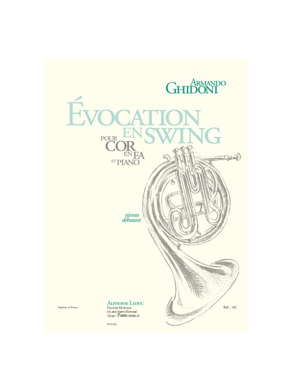 Armando Ghidoni: Evocation en Swing (Horn & Piano)