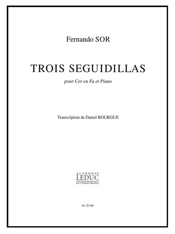 Fernando Sor: 3 Seguidillas (Horn & Piano)