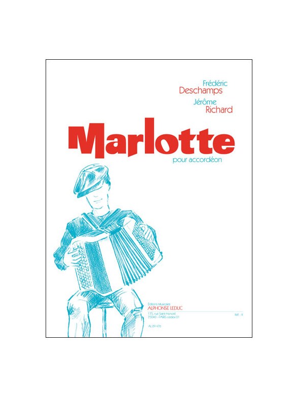 Frédéric & Jérôme Deschamps F.& Richard J.: Marlotte (Accordion solo)