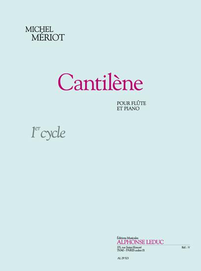 Michel Mériot: Cantilène (Flute & Piano)