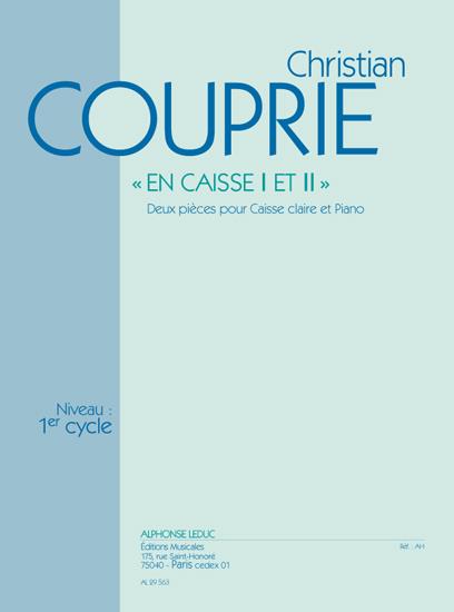 Christian Couprie: En Caisse No.1 & No.2 (Percussion(s) & Piano)