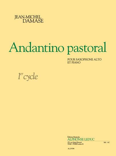 Andantino Pastoral Alto Sax/Pno