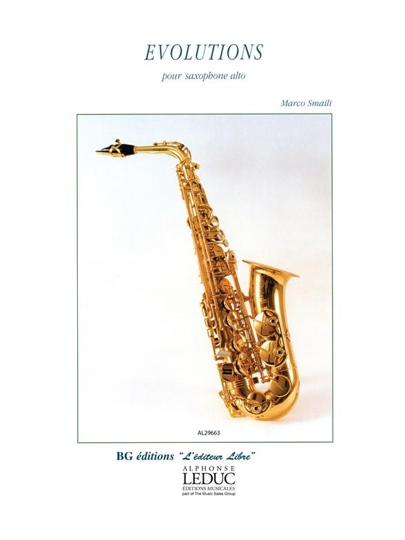 M. Smaili: Evolutions (alto) (Saxophone solo)