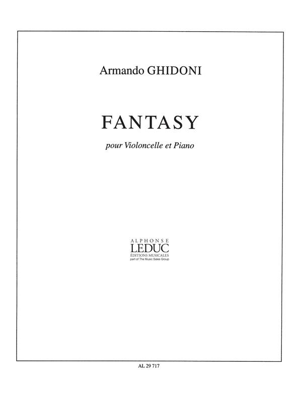 Armando Ghidoni: Fantasy (Cello & Piano)