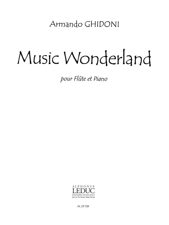 Music Wonderland Fl/Pno
