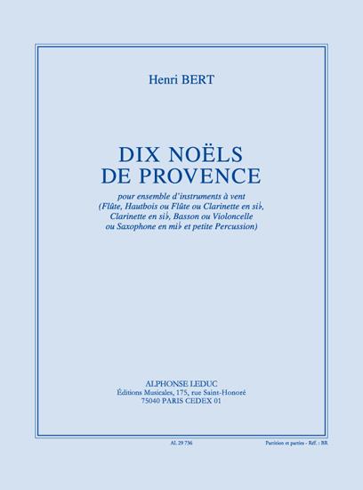 Henri Bert: 10 Noëls de Provence (Quintet-Mixed)