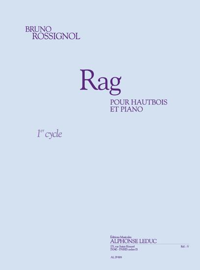 Rossignol: Rag (cycle 1) pour hautbois et piano