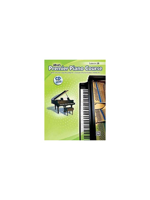 Premier Piano Course Lesson 2B (CD Include)