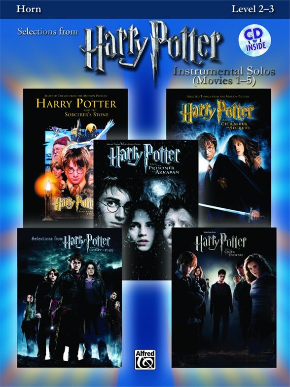 Harry Potter - Instrumental Solos (Movies 1-5) - Horn In F
