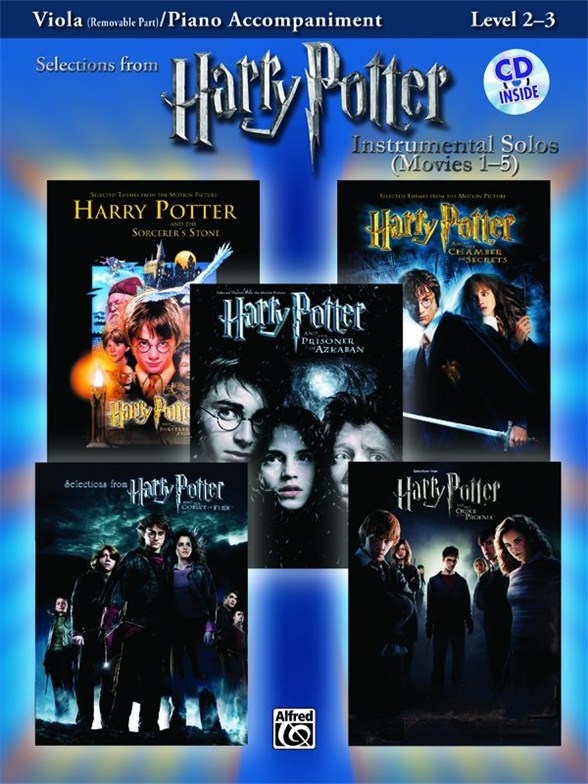 Harry Potter - Instrumental Solos (Movies 1-5) - Viola And Piano Accompaniment