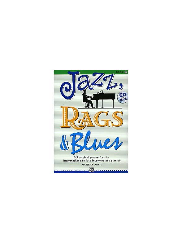Martha Mier; Jazz, Rags & Blues, Book 3