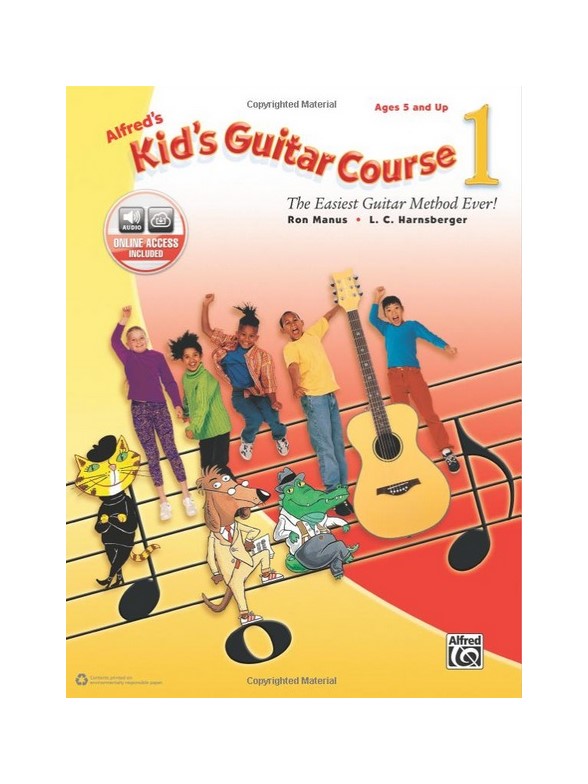 Alfred's Kid's Guitar Course - Book 1 (Book/Online Audio)