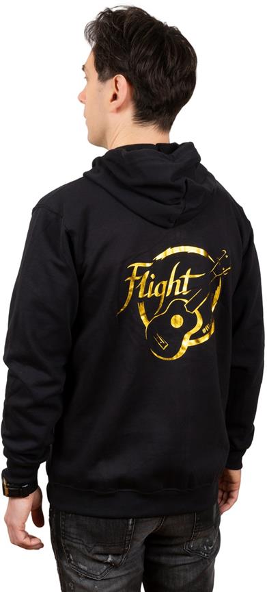 Golden Logo Hoodie - Small : Cotton