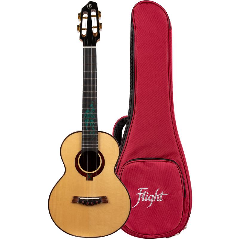 A10 All Solid Tenor Ukulele - Spruce/Cocobolo : Flight Anniversary Model