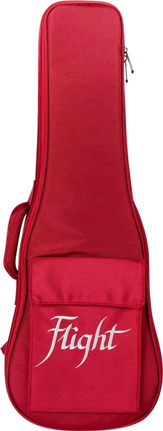 Flight: Deluxe Soprano Ukulele Gig Bag - Wine Red : 15mm Padded