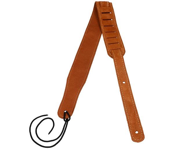 S43 Suede Ukulele Strap - Camel : Handmade in Europe