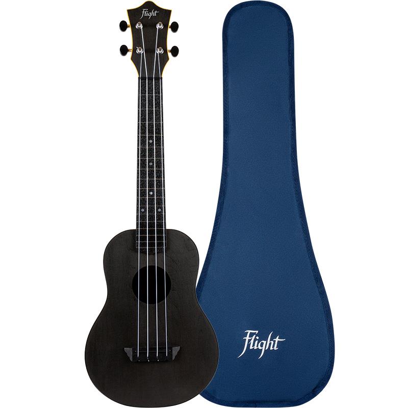 TUC35 Travel Konert Ukulele - Black
