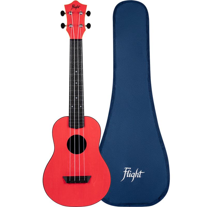 TUC35 Travel Konert Ukulele - Red