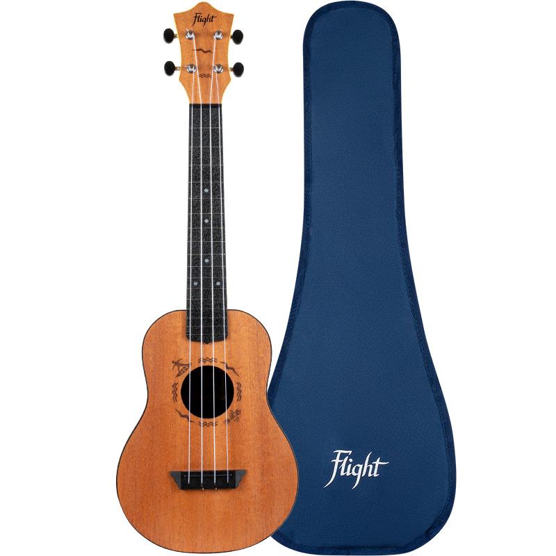 TUC53 Travel Konert Ukulele - Mahogany