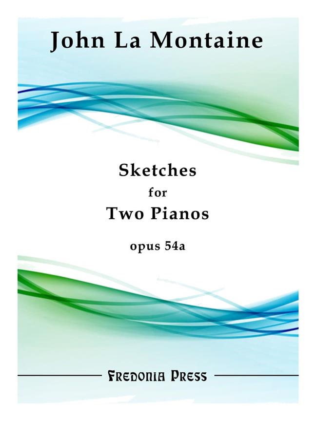 Sketches : for 2 Piano's , Op. 54a