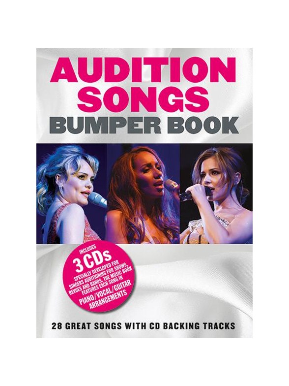 Audition Songs: Bumper Songbook (Book/3CDs)