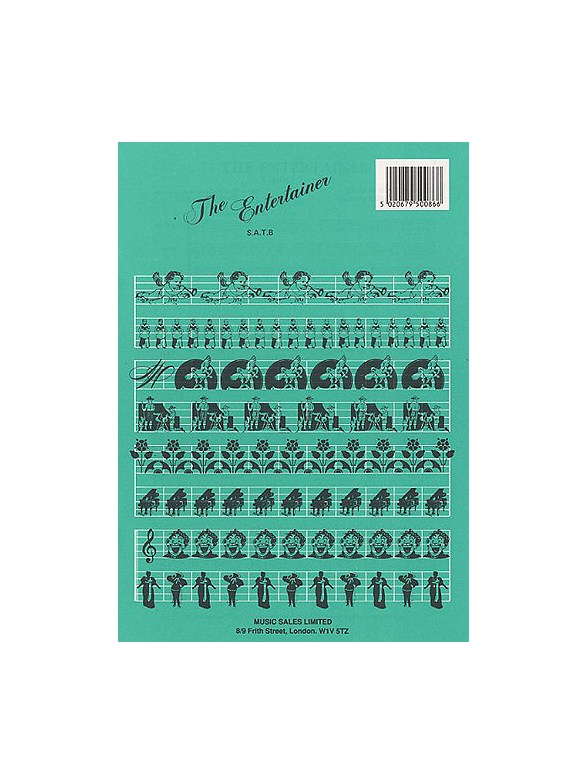 Scott Joplin: Entertainer- Ragtime Novelty (SATB/Piano)