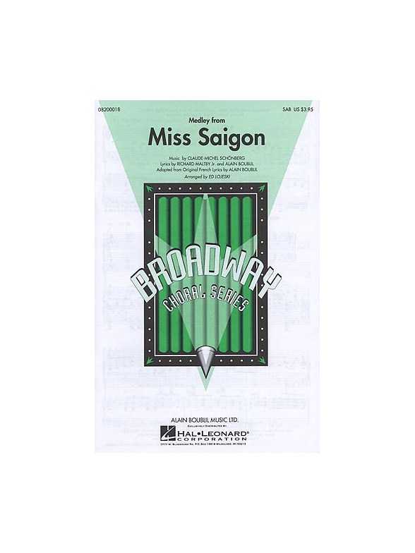 Alain Boublil/Claude-Michel Schonberg: Medley From Miss Saigon (SAB)