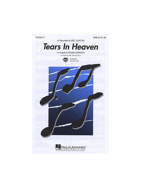 Eric Clapton: Tears In Heaven (SATB/Piano)