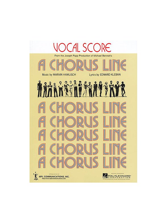A Chorus Line: Vocal Score