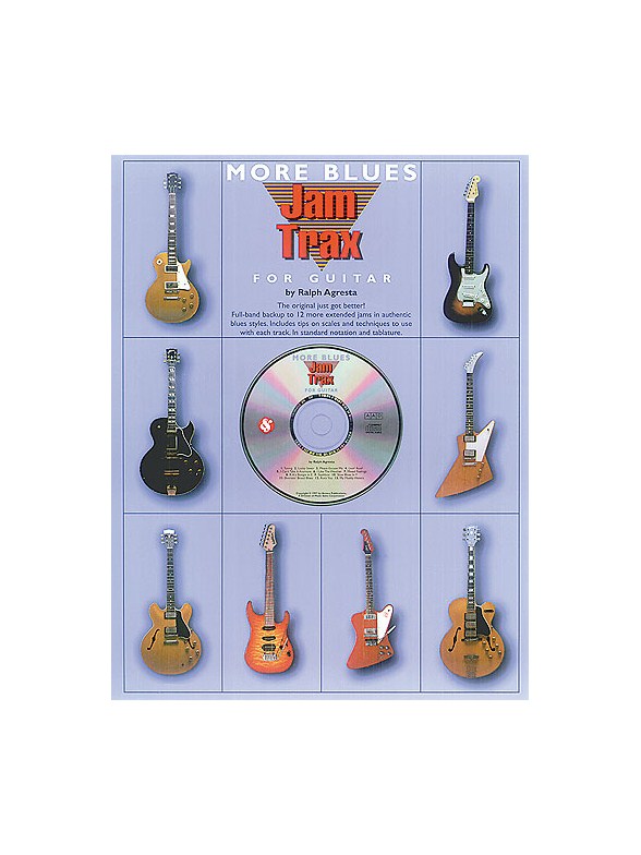 Jam Trax More Blues For Guitar