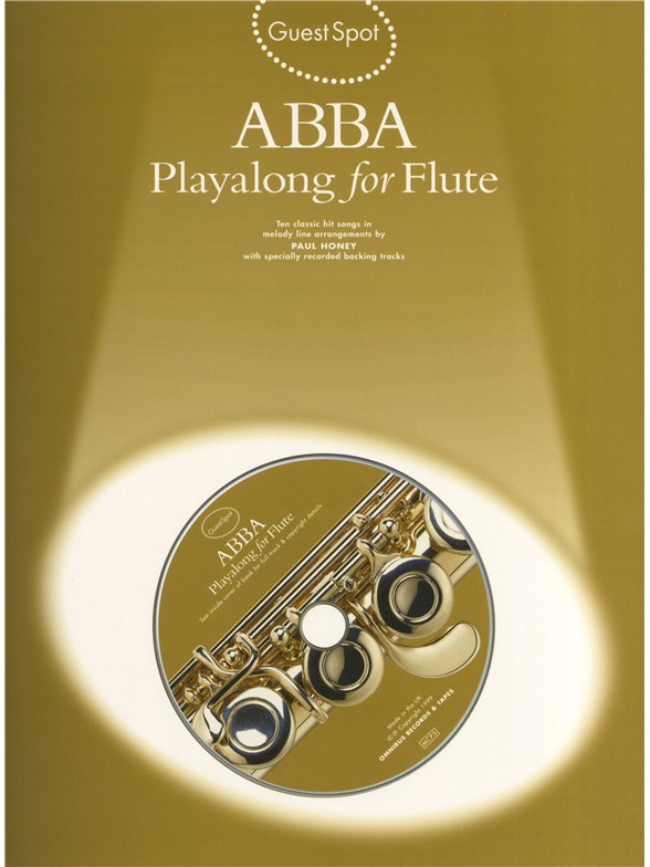 Guest Spot Abba: Playalong For Flute