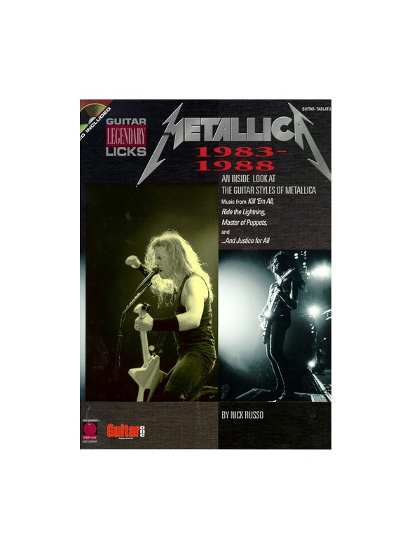 Metallica: 1983-1988 Legendary Guitar Licks