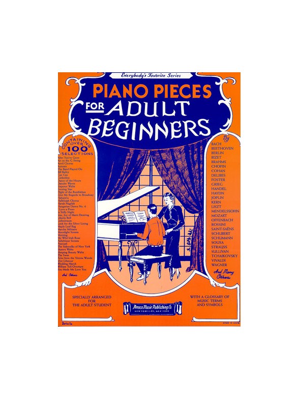 Piano Pieces For Adult Beginners