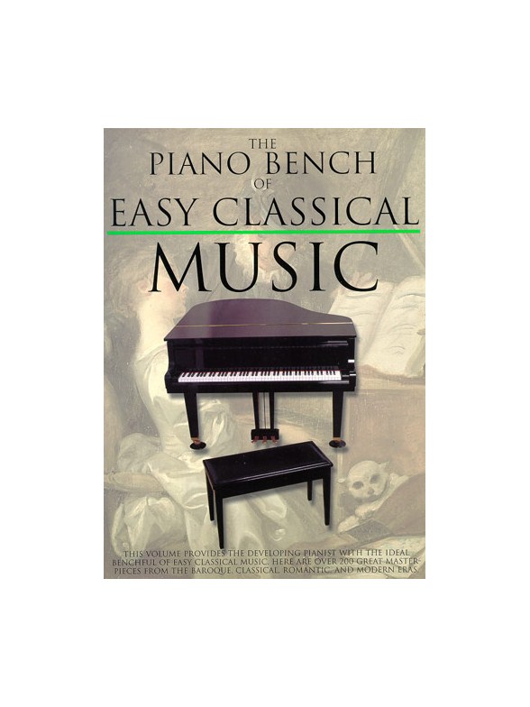 The Piano Bench Of Easy Classical Music