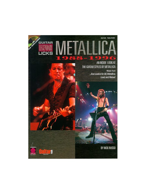 Metallica: 1988-1996 Legendary Guitar Licks