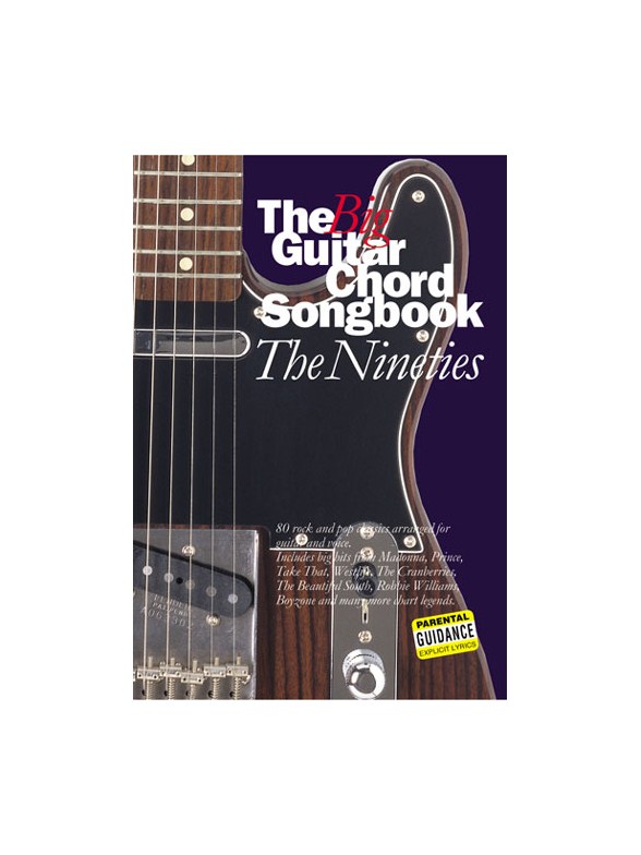 The Big Guitar Chord Songbook: The Nineties