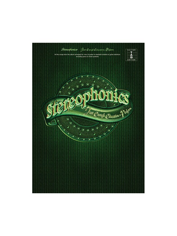 Stereophonics: Just Enough Education To Perform (Guitar Tab)