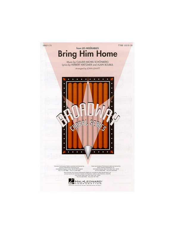 Alain Boublil/Claude-Michel Schonberg: Bring Him Home (Les Miserables) - TTBB