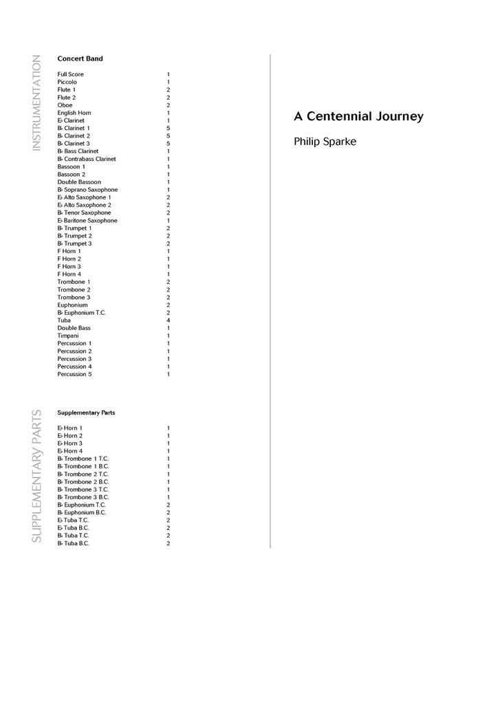A Centennial Journey