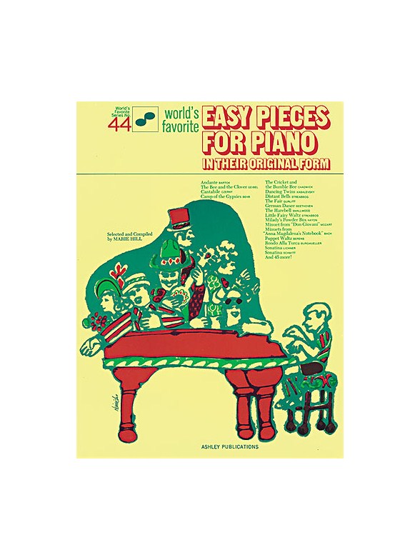 Easy Pieces For Piano 44 Worlds Favorite