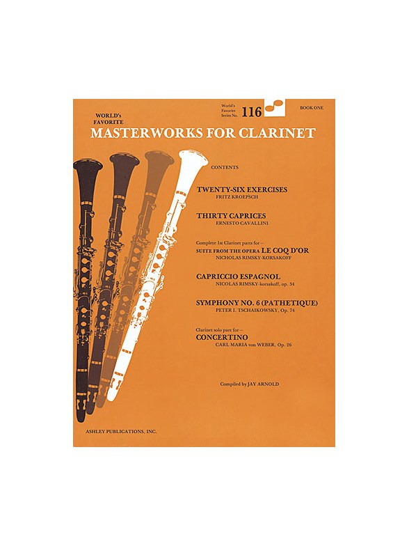 Masterworks For Clarinet: Book 1: (WFS 116)
